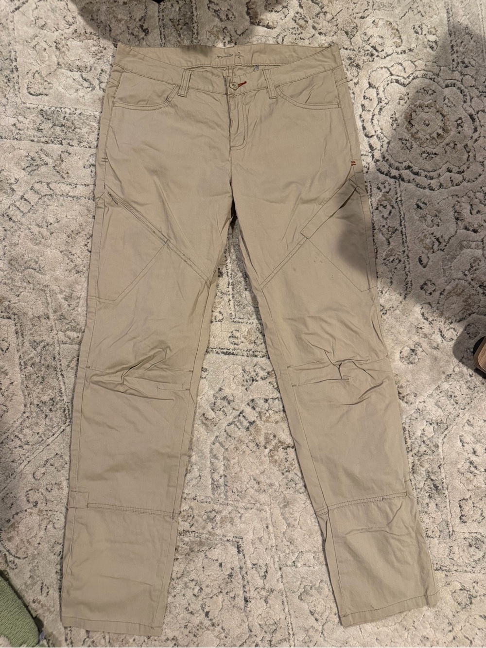 Toad&Co Women's Tan Cargo Utility Pants